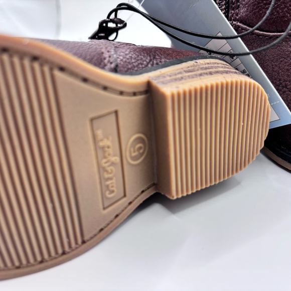 Cat & Jack, Size 5 Cognac Brown Toddler Girl boots - Picture 7 of 13